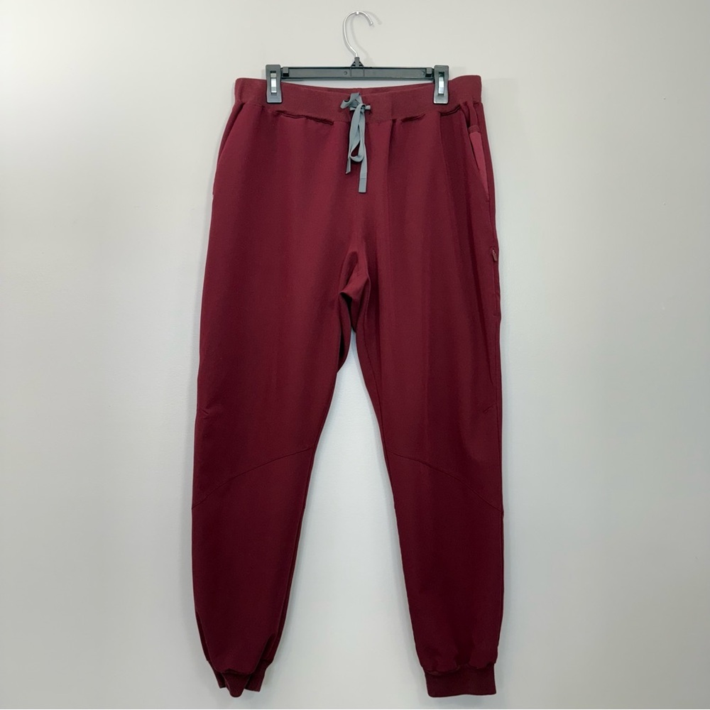 FIGS *Limited Edition* Muhima Jogger Size XL  Burgundy